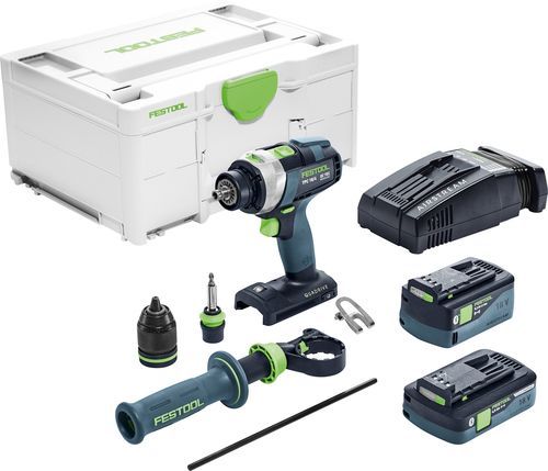 Perceuse-visseuse percu TPC 18/4 5,2/4,0 I-Plus-SCA QUADRIVE - 576771 Festool