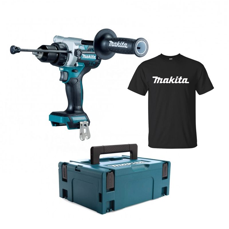 Perceuse visseuse à percussion 130NM 18V (Machine seule en MAKPAC) DHP486ZJ Makita