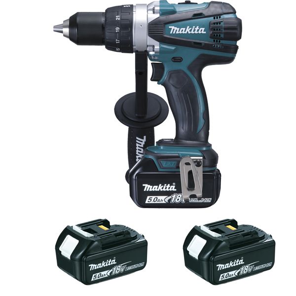 Perceuse visseuse 18 V Li-Ion 5 Ahø 13 mm (3 batteries)DDF458RT3J MAKITA