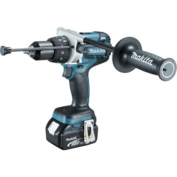 Perceuse visseuse à percussion 18 V Li-Ion 5 Ahø 13 mm DHP481RTJ MAKITA