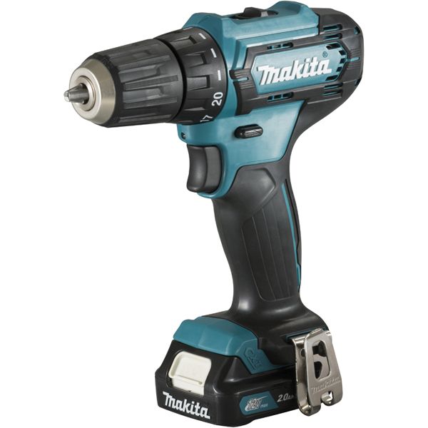 Perceuse visseuse 12 V CXT Li-Ion 2 Ah BL1021B Ø 10 mm Makita DF333DWAE