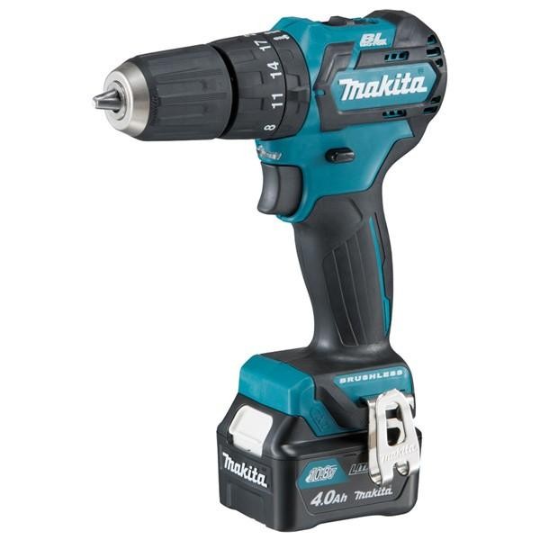 Perceuse visseuse a percussion 10,8 V Li-Ion 4 Ah CXT  10 mm Makita