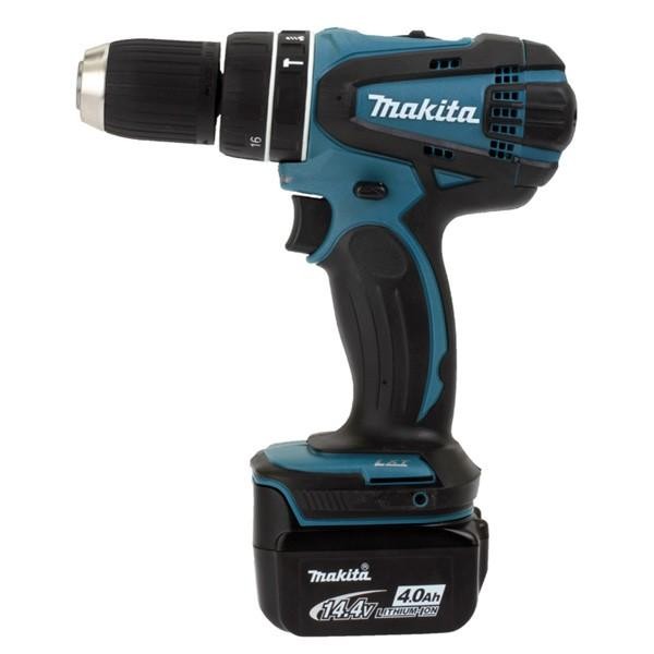 Perceuse visseuse a percussion 14,4 V Li-Ion 4 Ah  13 mm Makita