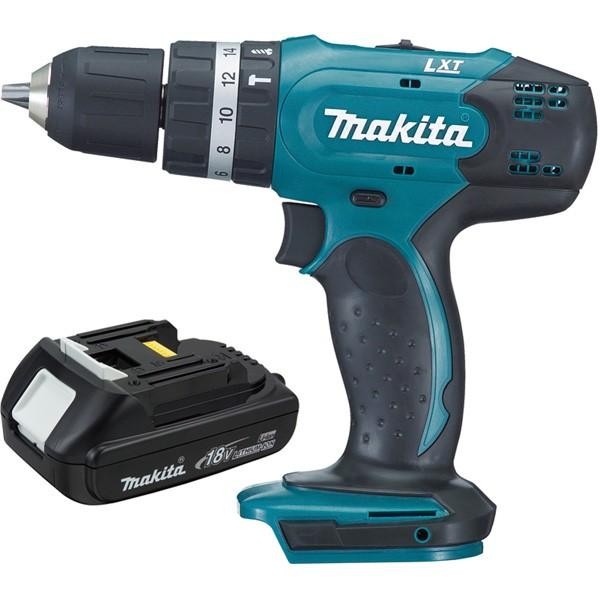 Perceuse visseuse a percussion 14,4 V Li-Ion 1,5 Ah  10 mm Makita