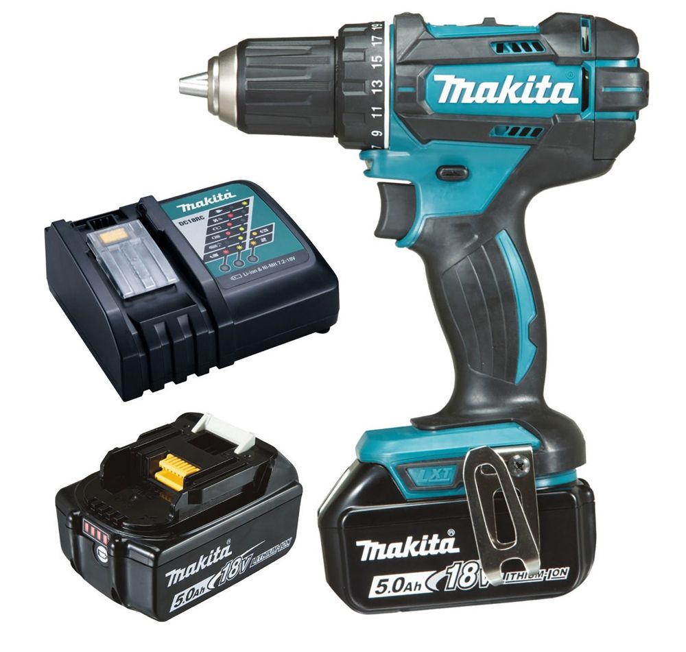 Perceuse visseuse 18V Li-Ion 5Ah 13mm DDF482RTJ Makita