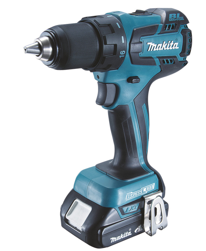 Perceuse visseuse 18 V Li-Ion 2x4 Ah  13 mm Makita - DDF459RMJ