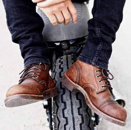 Lennart - Bottes en cuir robustes pour hommes