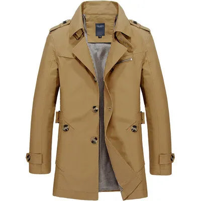 Trench Casual Mi-Long